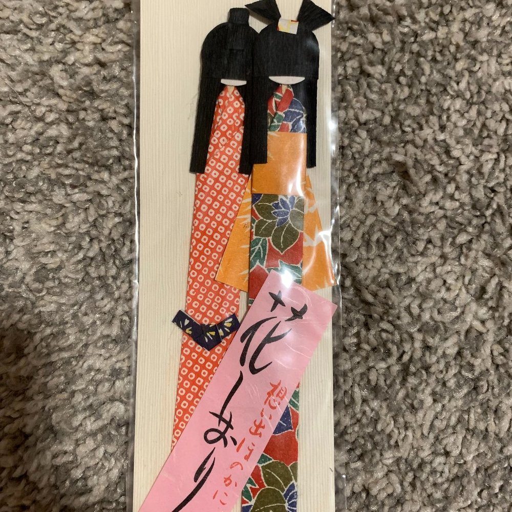 Fabric Bookmarks from Korea